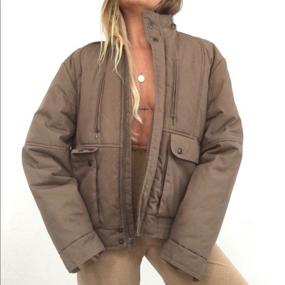 Vintage Jackets & Blazers - Vintage Tan Winter Jacket